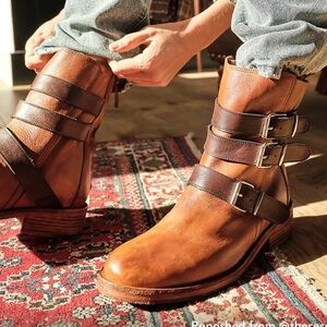 Free People Sunbelt Santa Fe Moto Boot 9